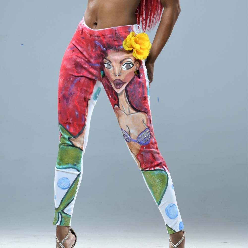 LIL' MERMAID (STRETCHY JEANS)